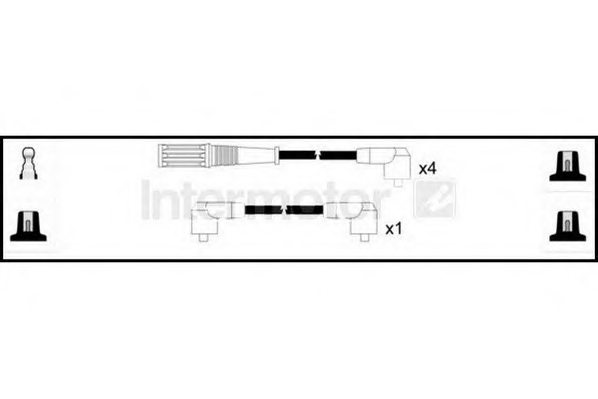 STANDARD 76120 Ignition Cable Kit